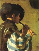 Hendrick ter Brugghen Hendrick ter Brugghen, Flute Player oil painting artist